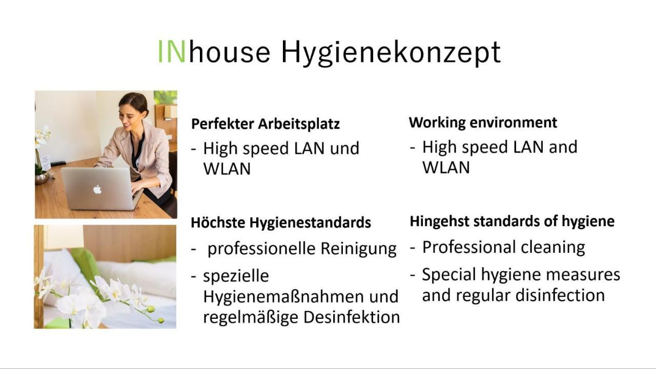 Inhouse - Wohnen Auf Zeit Aparthotel Ingolstadt Kültér fotó
