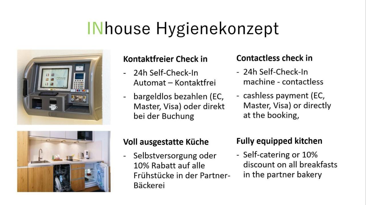 Inhouse - Wohnen Auf Zeit Aparthotel Ingolstadt Kültér fotó