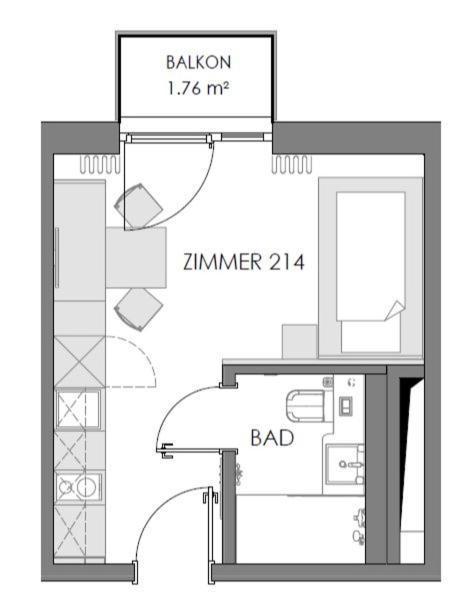 Inhouse - Wohnen Auf Zeit Aparthotel Ingolstadt Kültér fotó